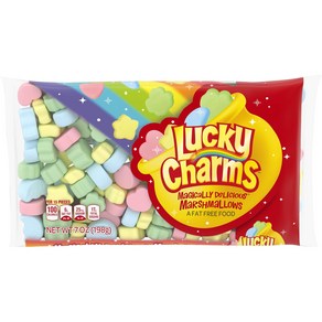 Jet-Puffed Lucky Chams Magically Delicious Mashmallow Jet-Puffed Lucky Chams 마법처럼 맛있는 마시멜로 7온스 가, 198g, 1개