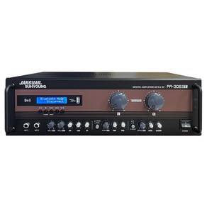 정품 JARGUAR 앰프 PA-306BT-AUX 2채널 블루투스 USB 320W 카페 매장 노래방, 노래방 앰프 PA-306BT