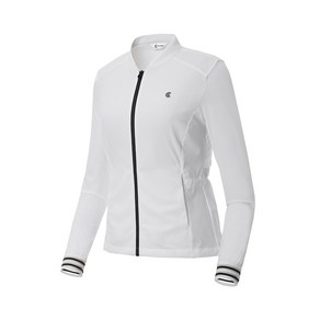 [클리브랜드 골프] 온라인단독 UV차단 냉감 타공메쉬 여성 썬가드자켓 화이트_CGWJK42963WH