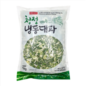 냉동 대파 슬라이스, 10개, 1kg