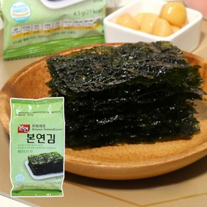 본연김 구운김, 도시락김, 72개, 4.5g