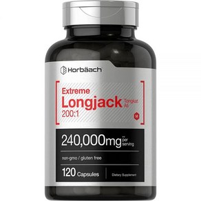 Horbaach 롱jack Tongkat Ali 240000mg 2001 강력한 추출물 120 캡슐 익스트림 남성 기능성 보충제 고농축 허브 포뮬러 GMO 프리 및 글루텐 알약 제