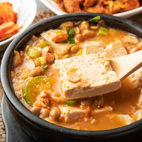 냄새 안나는 착한 청국장 찌개 5세트(2인분팩)+육수팩 증정 쌀밥에 청국장 반찬뜰