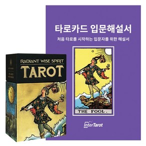 [인터타로] 레디언트 와이즈 스피릿 타로카드 Radiant Wise Spiit Taot [풀컬러한글해설서증정] 직수입정품