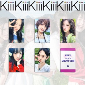 kiiikiii 키키 싸인 포토카드 포카 모음 굿즈, 6