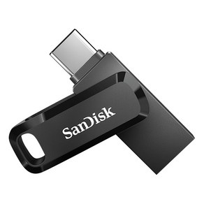 [SanDisk] USB 울트라 듀얼 드라이브 고 (Ulta Dual Dive Go) TYPE-C 3.1 [64GB/블랙] [SDDDC3-064G-G46], 64GB