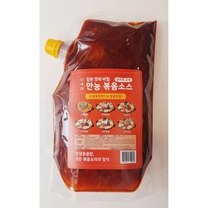 만능 볶음소스1kg 1개(순대 닭발 두루치기 닭갈비등), 1개, 1kg