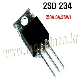 트랜지스터 2SD234(대치품 D880) TRD234 TR2SD234 Discrete Semiconductors Transistors 트2SD234 트D234 (모아프라)