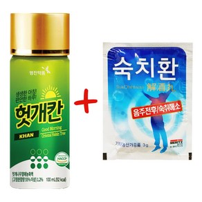 [1세트] 보고신약 영진 헛개칸 100ml+ 숙치환 3g(1병+1포), 1세트, 100ml