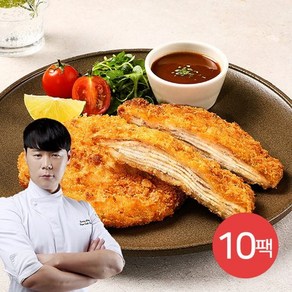 프레시지 [최현석] 바삭촉촉한 7겹 돈까스 120g*10팩 + 트러플돈까스소스 1병, 없음