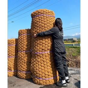 [야싸매트] 야자매트 식생매트 등산로매트 폭1.2M X 10M /고정핀 무료제공, 1개