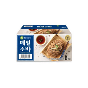 이가자연면 메밀소바, 136.5g, 8개