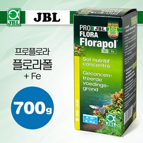 JBL 프로플로라 플로라폴 +Fe (기초 바닥비료) 700g, 1개