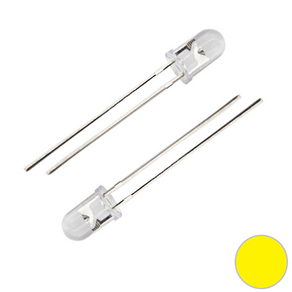 고휘도 LED 5MM 5파이 YELLOW, 1개