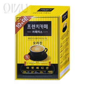 무지방우유 부드러운 악마의유혹 프렌치카페 커피믹스, 1개, 100개입