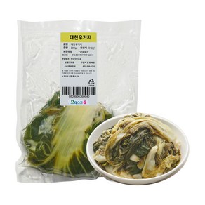 프레스코G 국내산 데친 우거지 300g, 1개