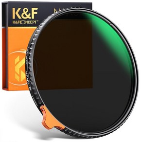 K&F CONCEPT NANO-X Vaiable ND2-ND400 가변필터 8K AGC Glass 62mm