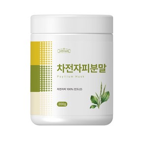 차전자피 식이섬유 가루 100% 인도산 차전차피 분말, 200g, 1개