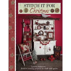 (영문도서) Stitch it fo Chistmas: Festive Sewing Pojects to Caft and Quilt Papeback, David & Chales, English, 9781446302538