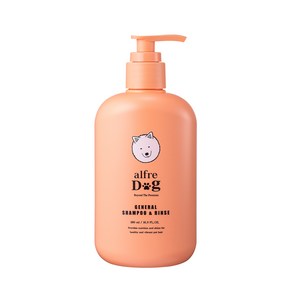 알프레독 강아지 샴푸 제너럴 샴푸&린스 380ml, 1개