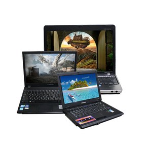 중고노트북 2023년 (듀얼 i5 i7 4GB o 8GB 윈10+SSD120GB), 윈도우10, 120GB, 인텔, 화이트o블랙