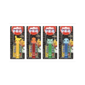 PEZ 페츠 포케폰 스펜더 + 리필 과일Mix 8 x 3개, 68g