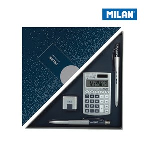 MILAN 밀란 네이비 기프트 박스 실버 에디션