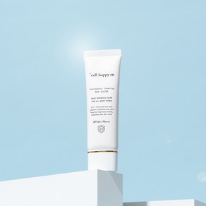 셀해피코 무기자차 톤업 선크림(SPF50+) 촉촉하고 순한 선크림, 1개, 50g