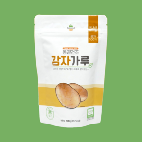 유기농 감자가루 동결건조 생감자가루 분말, 100g, 1개