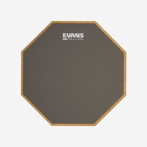 EVANS 에반스 리얼필 드럼 연습 패드 RF12G (12인치), 1개