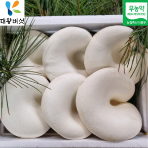 버섯의 황제 친환경 국내산 대왕버섯, 1kg, 1박스