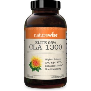 공액 리놀레산 CLA 1300mg 180정 고함량 미국산 Linoleic Acid, 1개