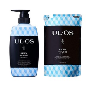 [오츠카제약] ULOS 우르오스 스킨워시 500ml x 리필420ml 세트