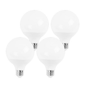 LED 볼전구 숏넥 12W, 주백색, 4개