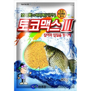 토코 토코맥스3 민물낚시 보리 집어제, 단품, 1개