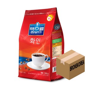 동서 맥스웰 하우스 화인 500g X 12개 자판기용 블랙커피, 1개입