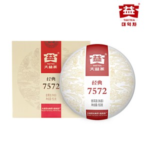 대익차 보이차 7572(1801) 숙차, 150g, 1개입, 1개