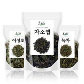 오허브 어성초 자소엽 녹차 세트 400g 어자녹차, 1개, 어성초자소엽녹차세트400g