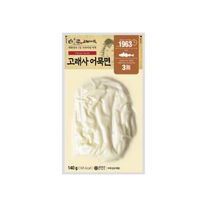 고래사어묵 고래사 어묵면, 1개, 140g