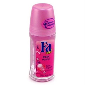 Fa Deodoant 1.7 Ounce Roll-On Pink Passion (50ml) (3 Pack), 3개, 50ml