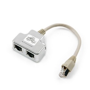 CAT.5 STP RJ45 T형 커플러 WT955, 1개