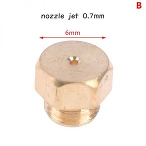 lpg 노즐 가스 온수기 노즐 제트 M5 * 0.75 LPG/NG 0.7mm 1.0mm 10 PCs B