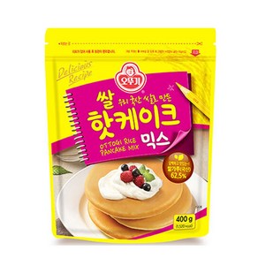 오뚜기 쌀핫케이크 믹스, 400g, 4개