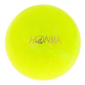 HONMA 혼마 파크 골프공 마블2 시리즈 PGA 2101 일본산, 노랑, 1개