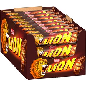 Nestle Lion Single Ba (24 x 42 g) 네슬레 라이언 싱글 바(24 x 42g), 42g, 24개