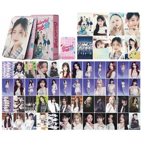 아이브 앨범 굿즈 2025 Coloful Days with 장원영 Season's Geetings 앨범 포카 55장, 04