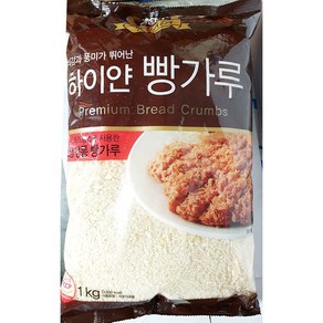 하이얀 빵가루 코알라 1kg 분말 업소 식당 업소용, 1개