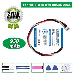 유리 세척 물 스프레이 전기 배터리 HUTT DDC55 W66 C6 G104 창 로봇