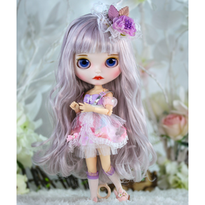 blythe 브라이스 의상 판타지 요정 페어리 원피스 세트 인형옷 블라이스 소품 랄라솜, 1개