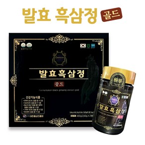 차스코 발효 흑삼정 골드, 480g, 1개